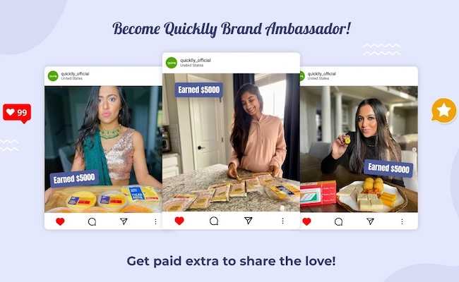 Get paid to share the love for Desi Food